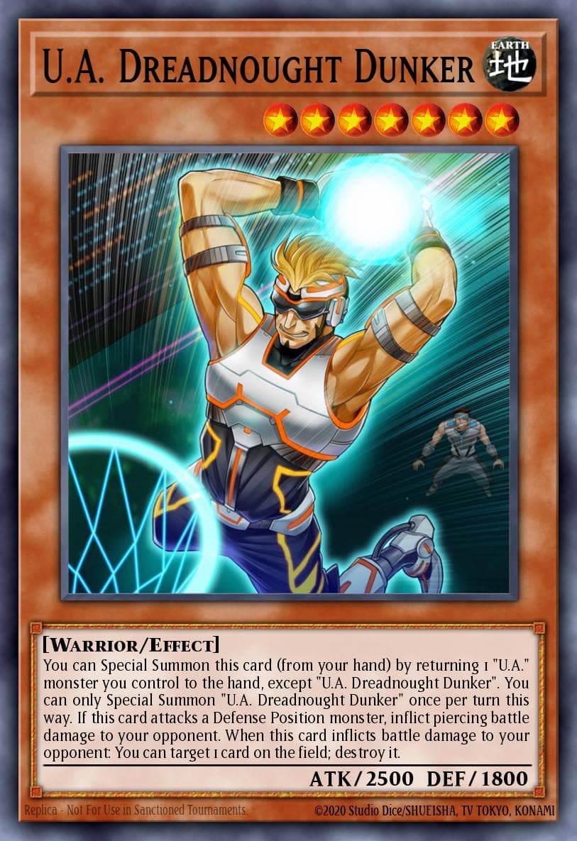 U.A. Dreadnought Dunker Crossed Souls: Advance Edition card