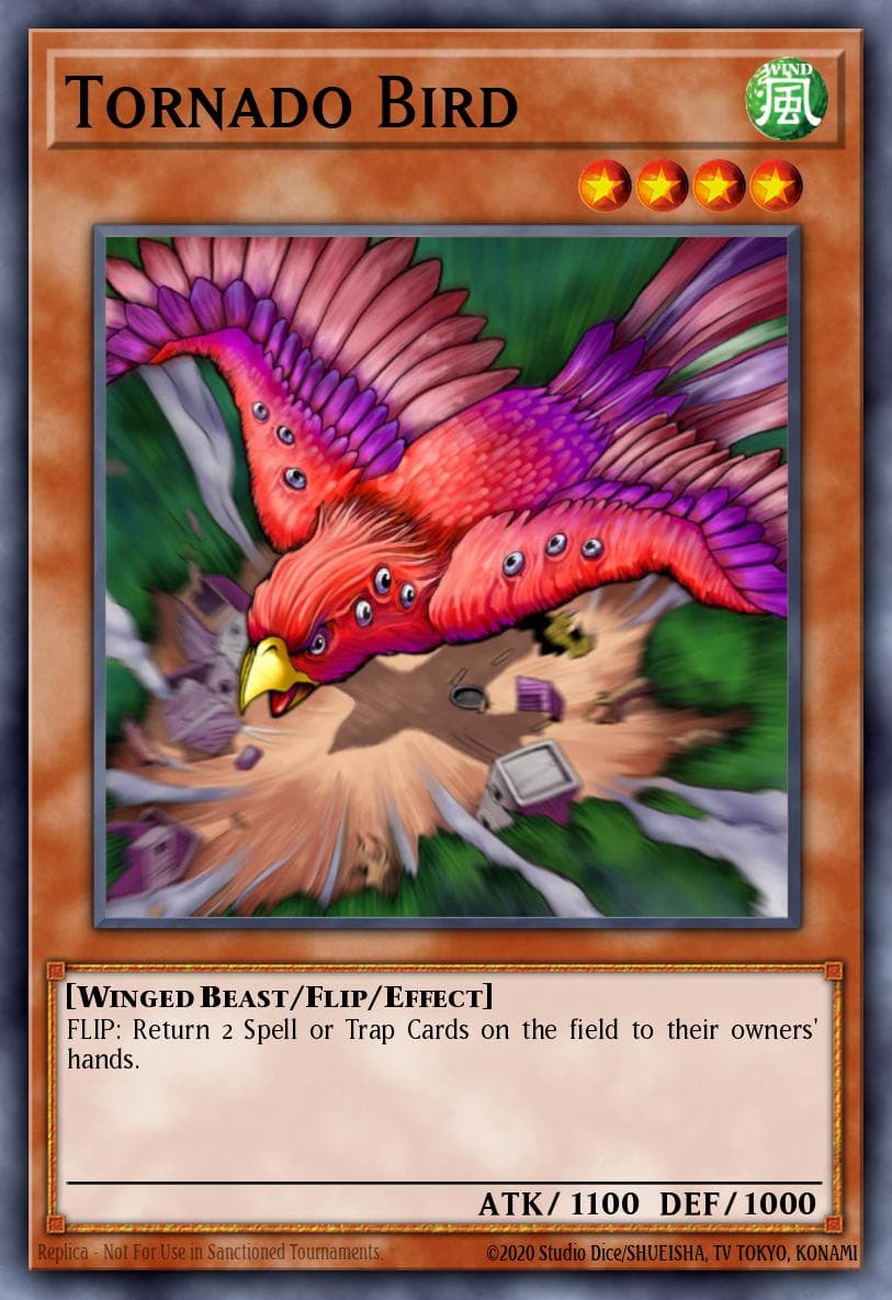 Tornado Bird Labyrinth of Nightmare card