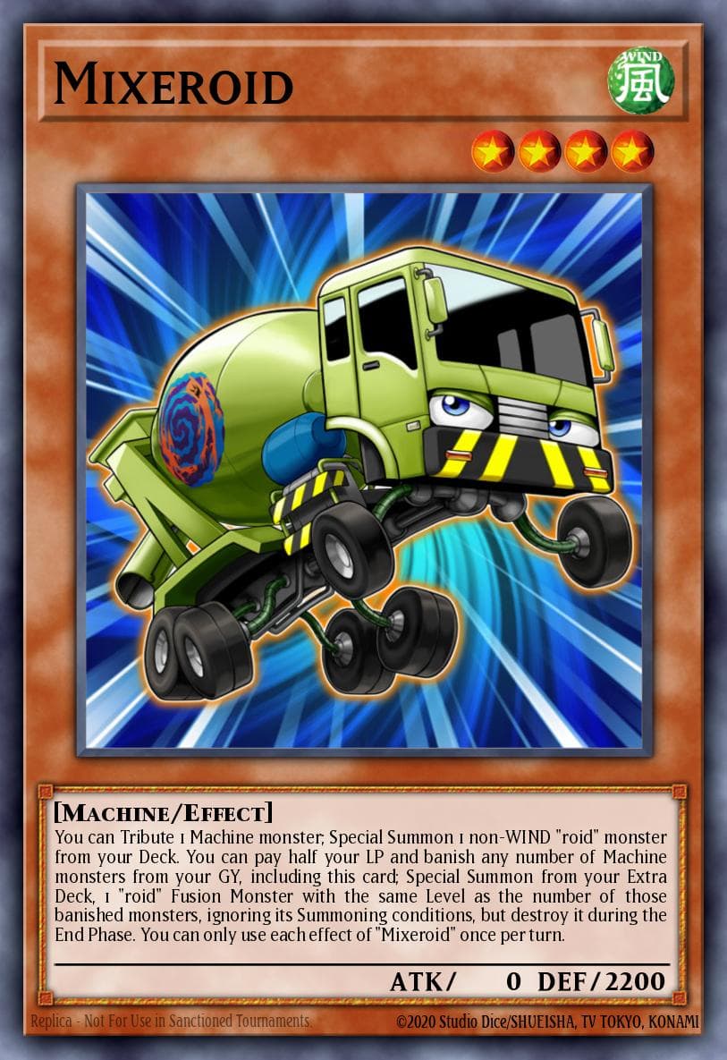 Mixeroid Speed Duel GX: Midterm Paradox card