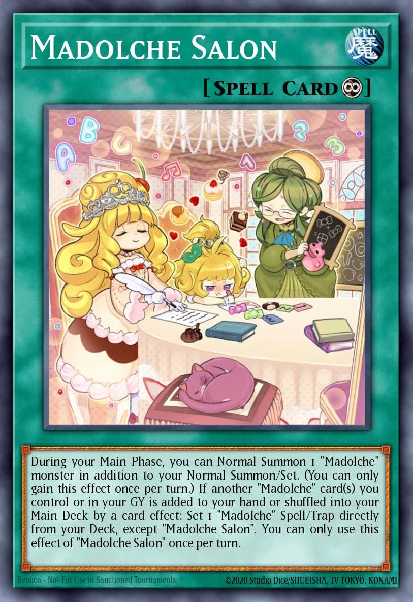 Madolche Salon Eternity Code Premiere! promotional card card
