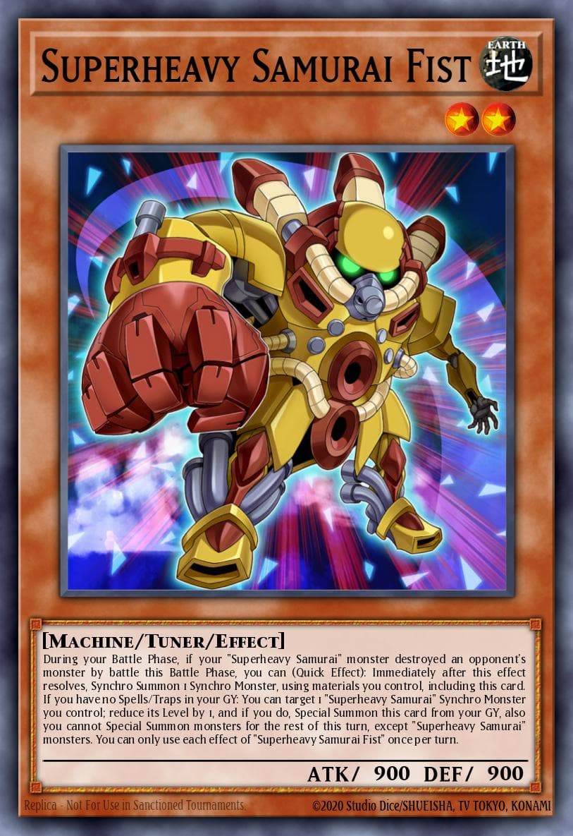 Superheavy Samurai Fist Battles of Legend: Light's Revenge card