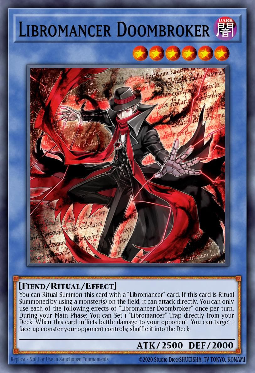 Libromancer Doombroker Battle of Chaos card