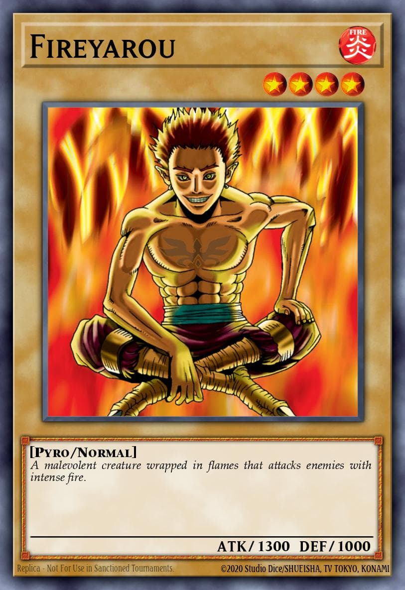 Fireyarou Astral Pack Eight card