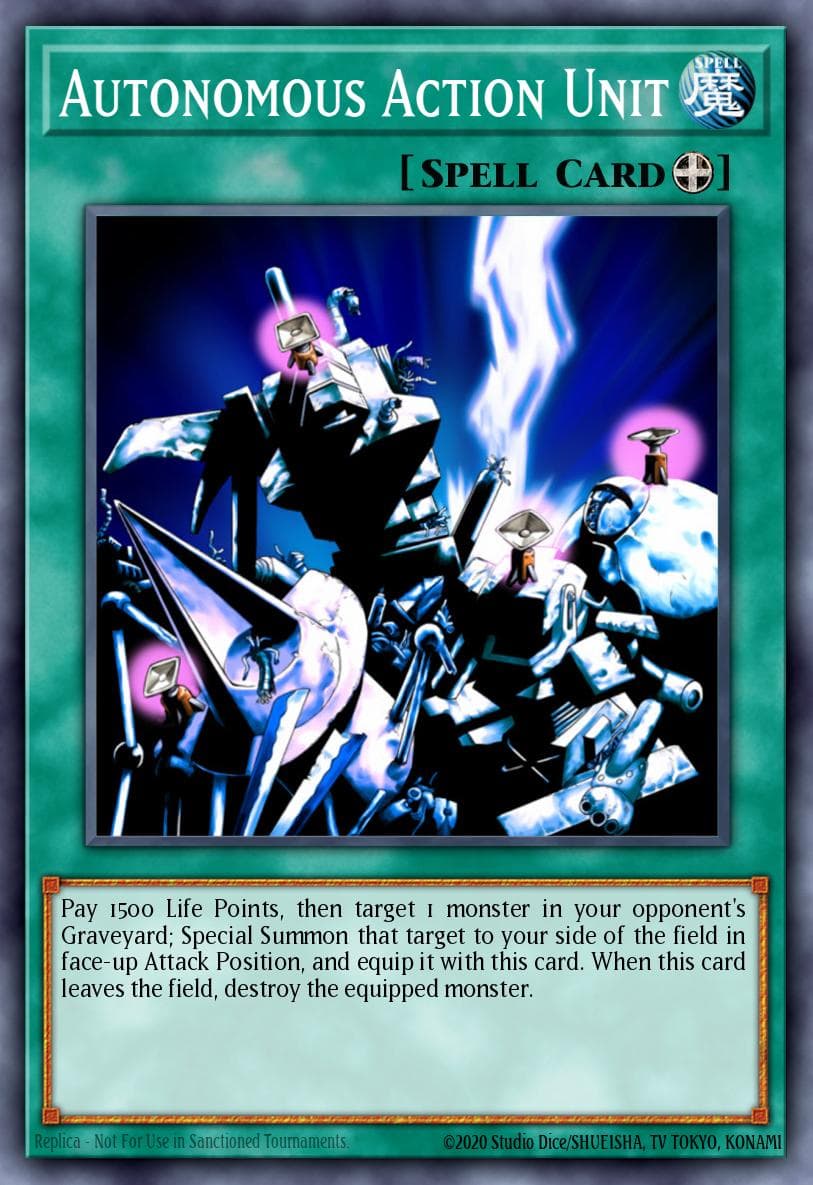 Autonomous Action Unit Dark Revelation Volume 1 card