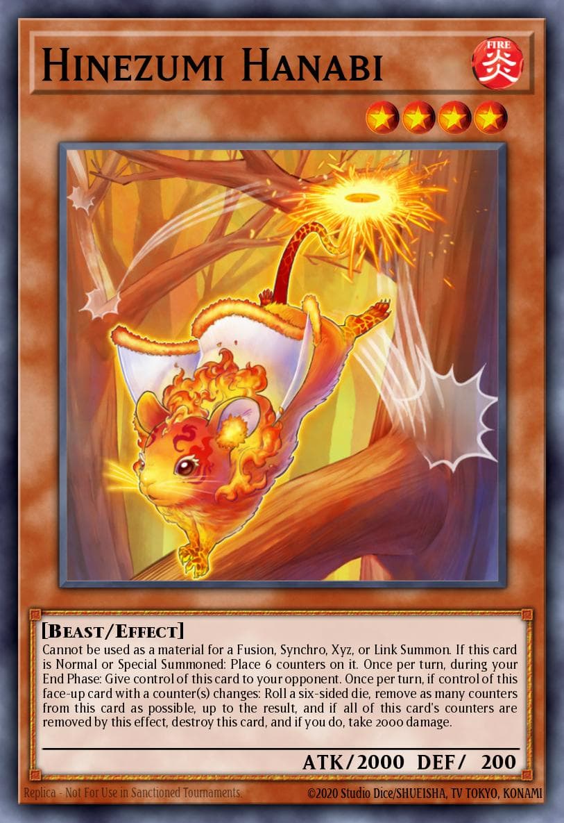 Hinezumi Hanabi Phantom Rage Premiere! promotional card card