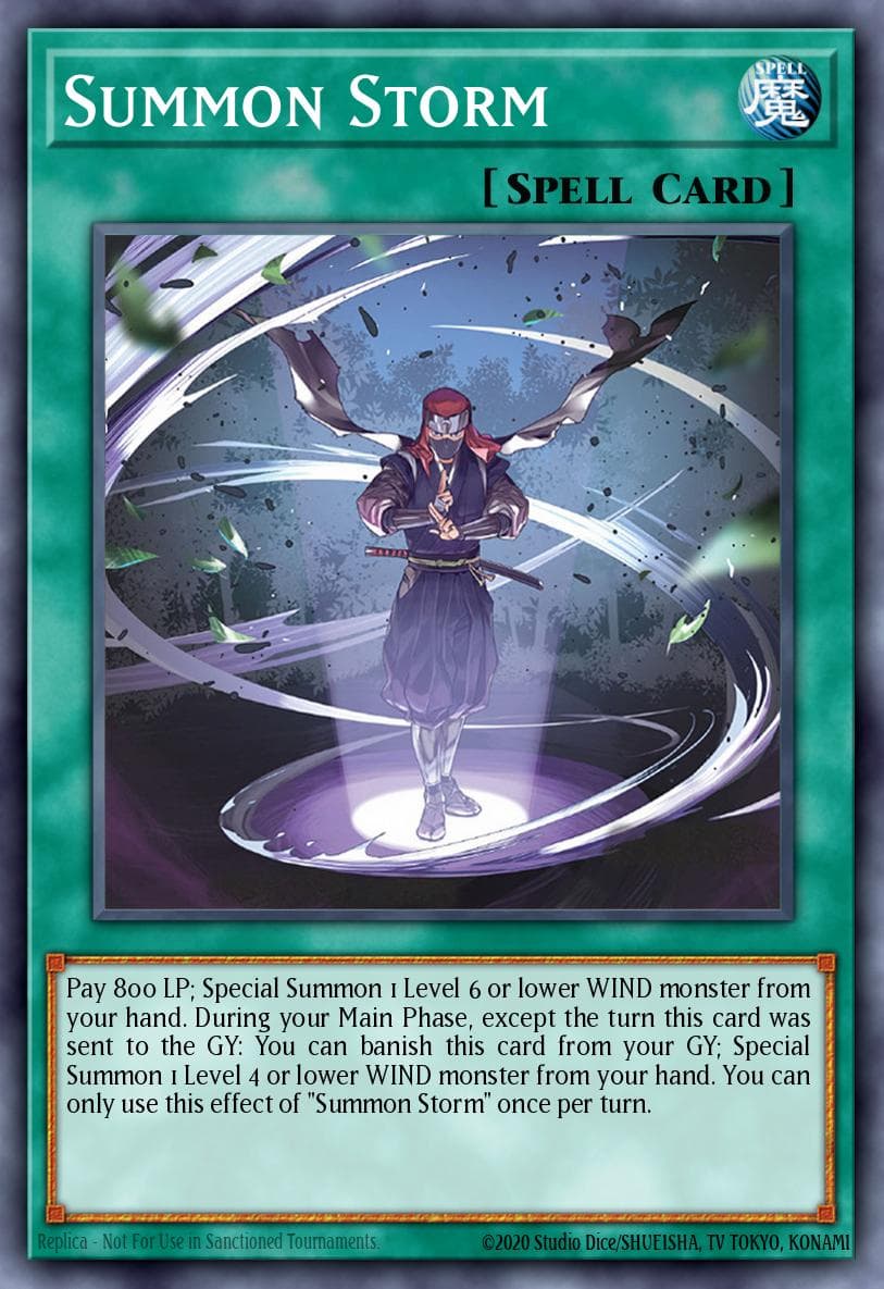 Summon Storm Brothers of Legend card