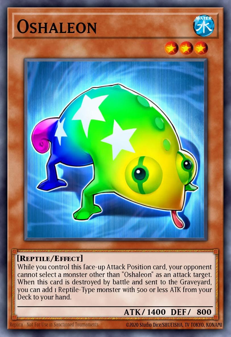 Oshaleon Stardust Overdrive: Special Edition card