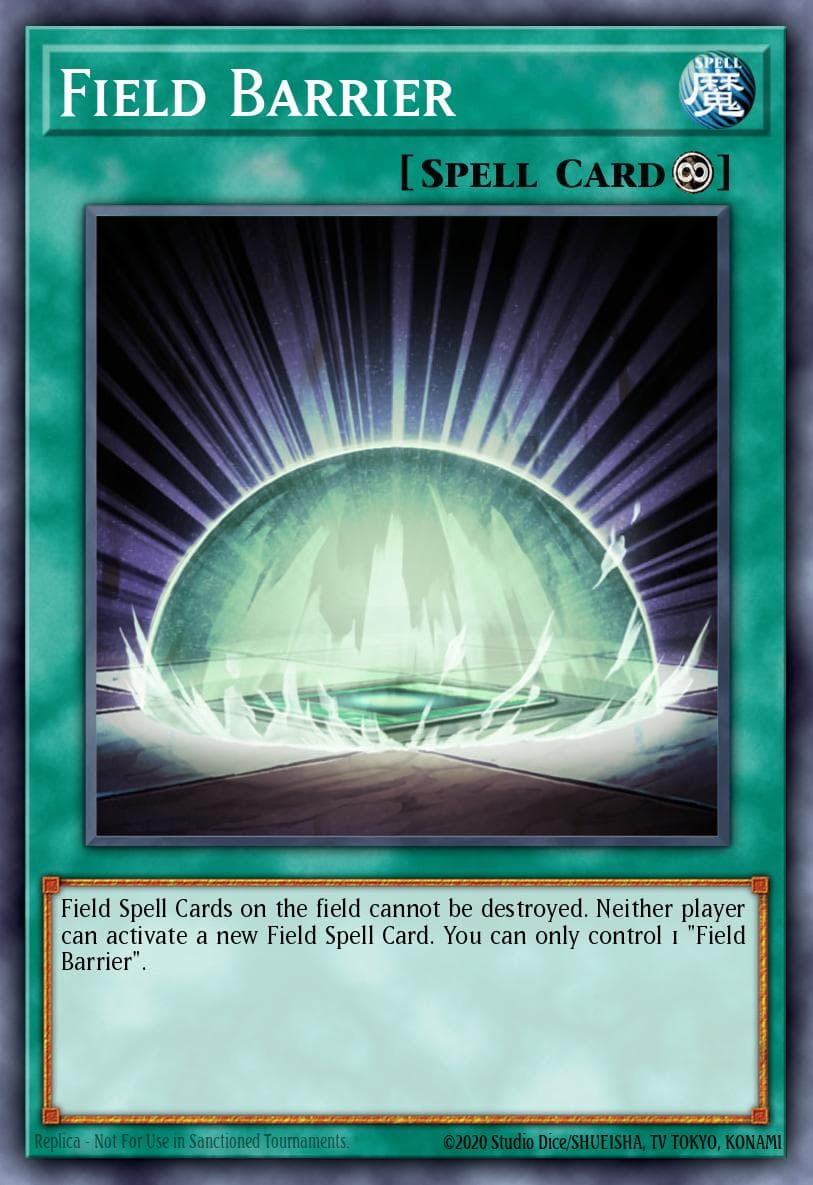 Field Barrier Force of the Breaker: Special Edition card