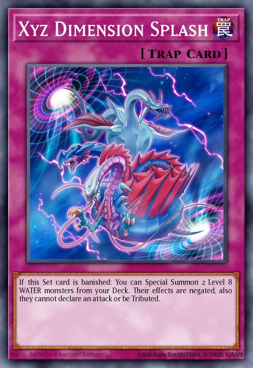 Xyz Dimension Splash Cosmo Blazer: Special Edition card