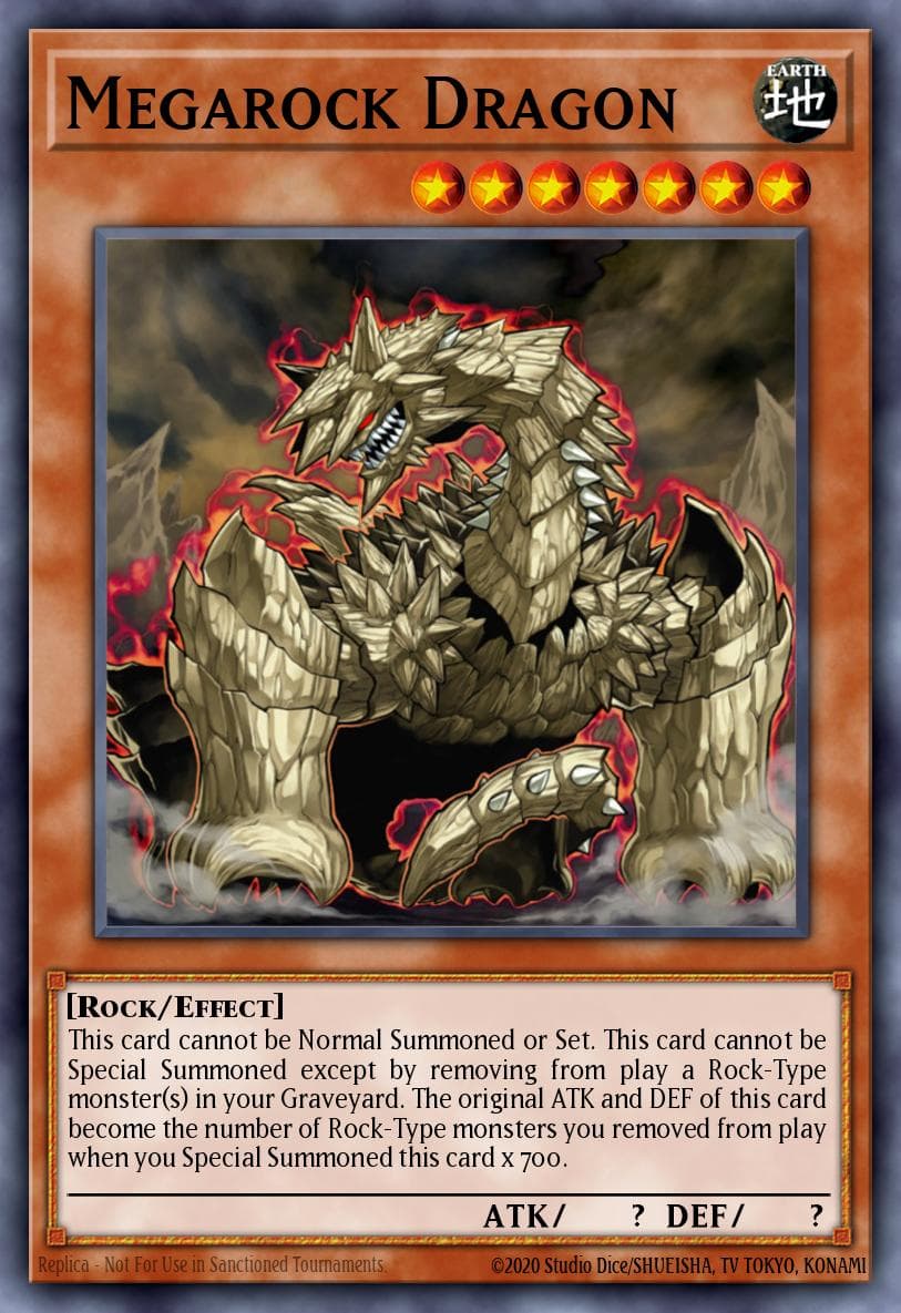 Megarock Dragon Dark Revelation Volume 3 card
