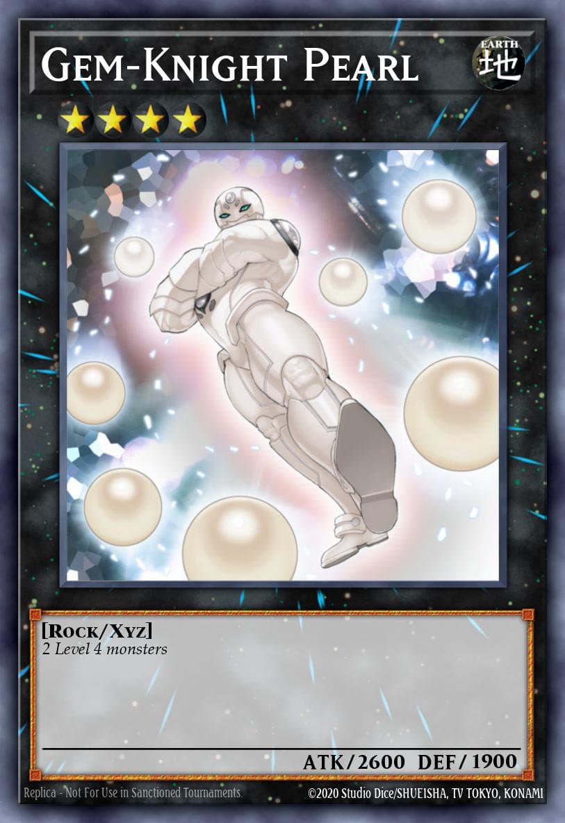 Gem-Knight Pearl Hidden Arsenal 6: Omega Xyz card