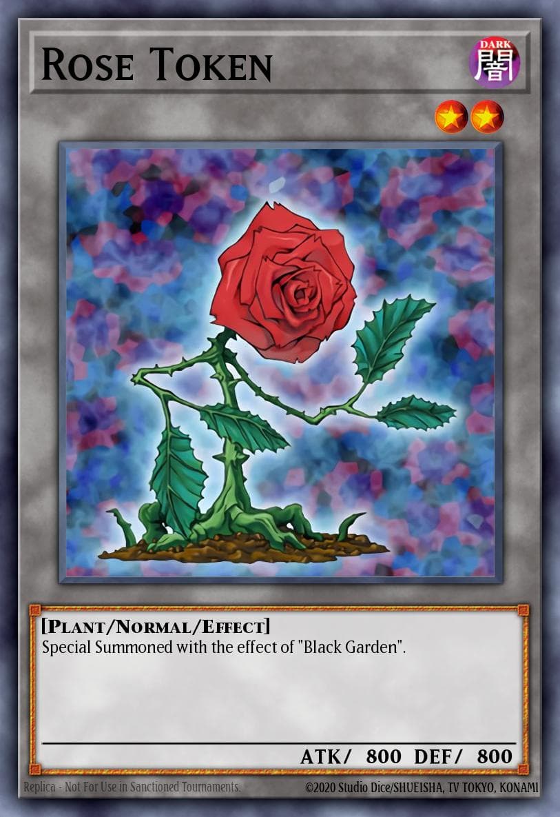 蔷薇衍生物 遊戲王 card