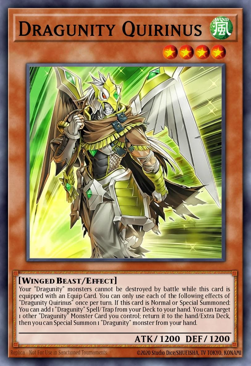 龙骑兵团－奎里纳斯 遊戲王 card