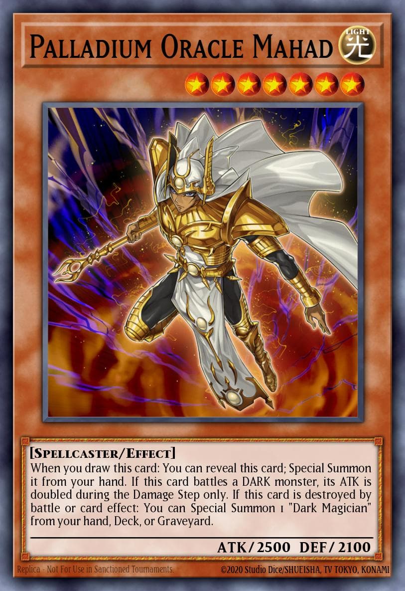 Palladium Oracle Mahad Yu-Gi-Oh! The Dark Side of Dimensions Movie Pack: Gold Edition card