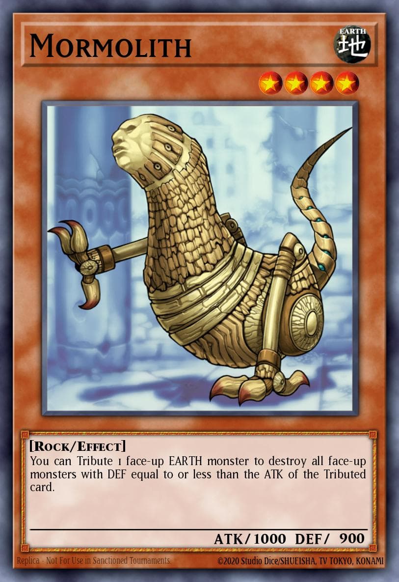 Mormolith Gold Series 4: Pyramids Edition card