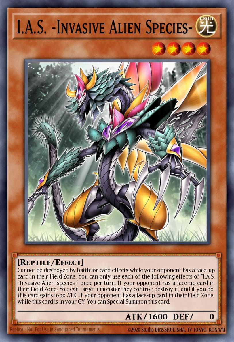 I.A.S. -Invasive Alien Species- 25th Anniversary Tin: Dueling Mirrors card