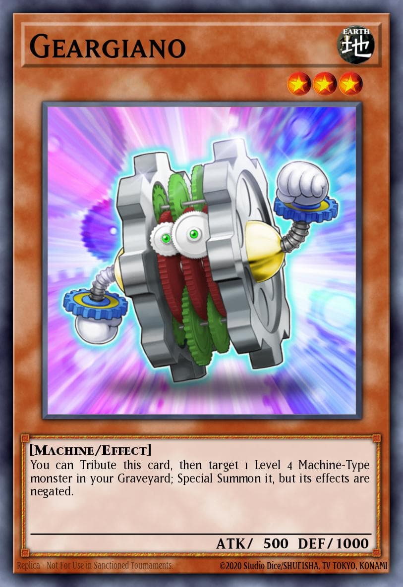 Geargiano Generation Force: Special Edition card