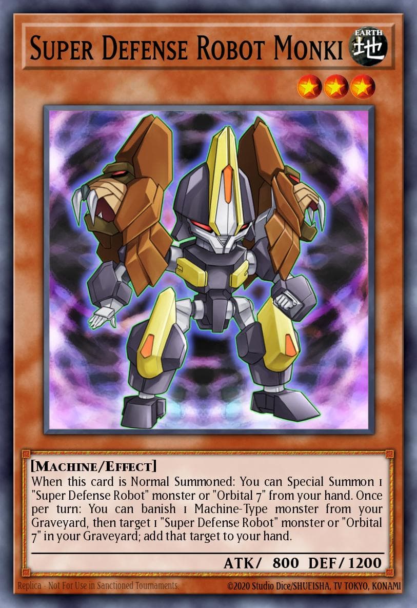 Super Defense Robot Monki 2014 Mega-Tin Mega Pack card