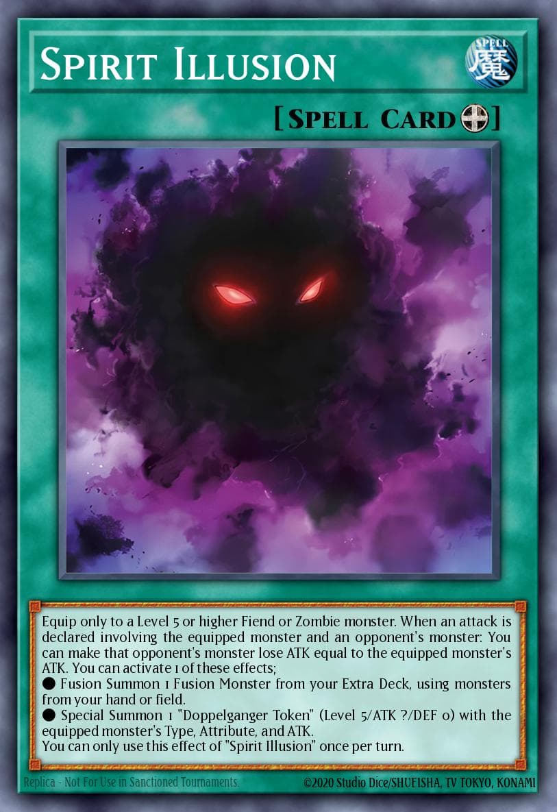 Spirit Illusion Maze of the Master card