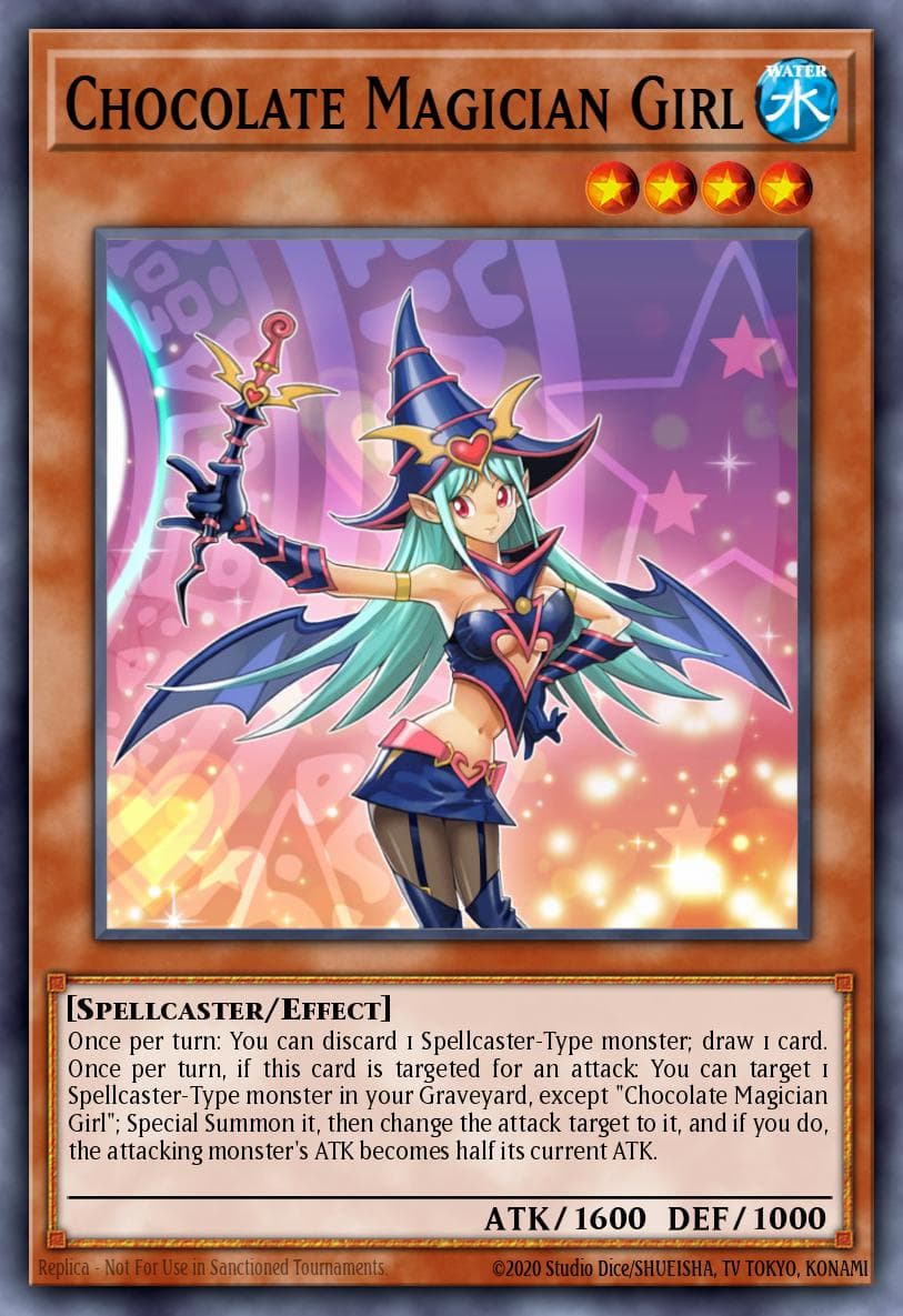 Chocolate Magician Girl Yu-Gi-Oh! The Dark Side of Dimensions Movie Pack: Gold Edition card