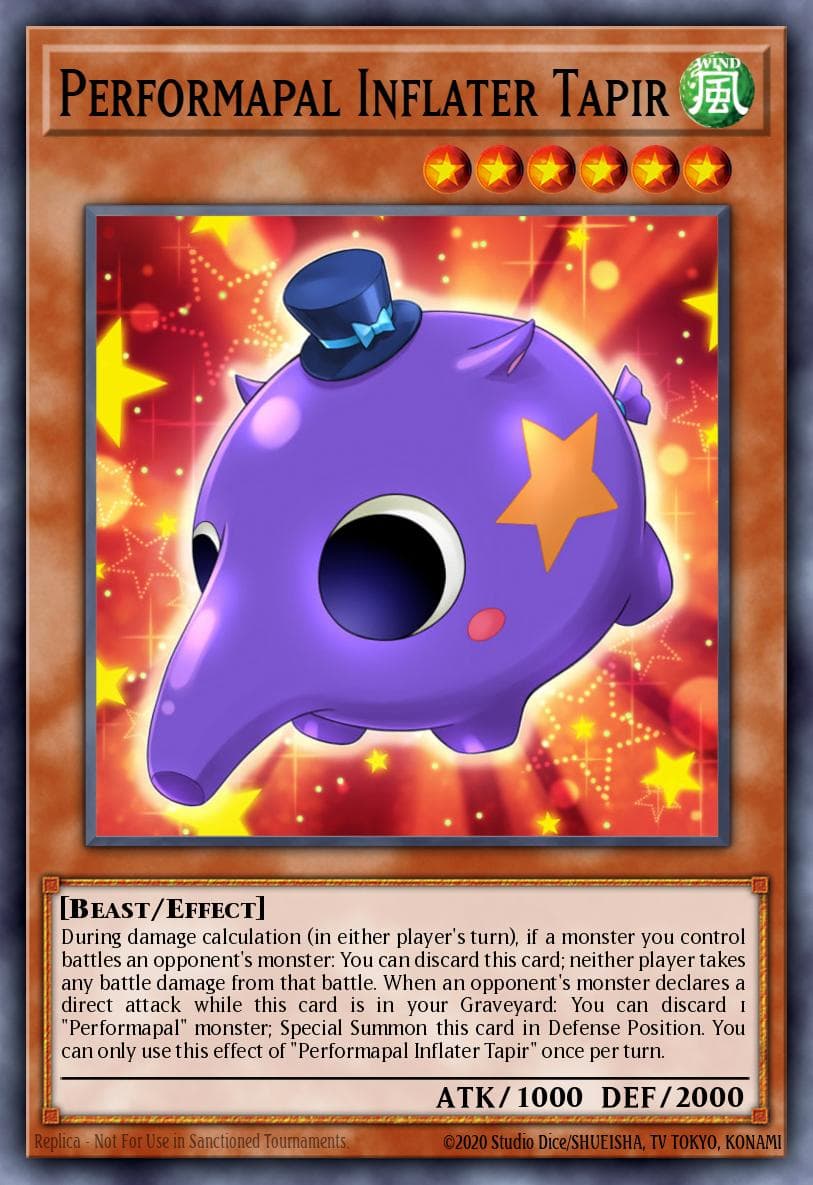 Performapal Inflater Tapir 2017 Mega-Tin Mega Pack card