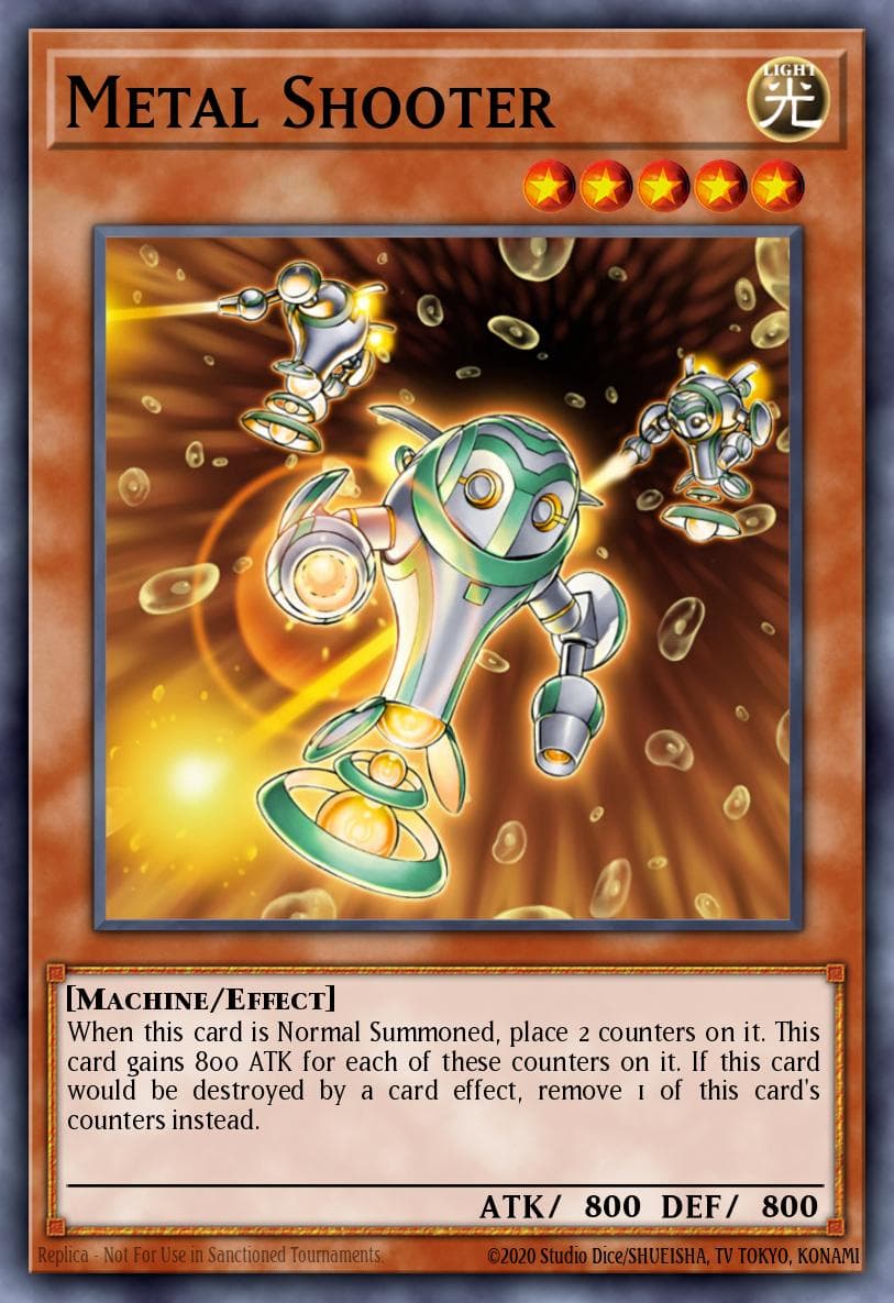 Metal Shooter Yu-Gi-Oh! GX Card Almanac promotional cards card
