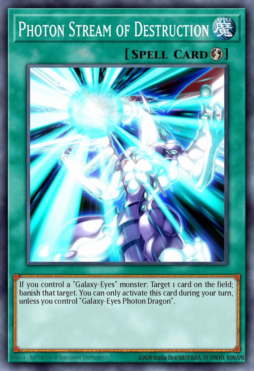 Photon Stream of Destruction World Superstars card