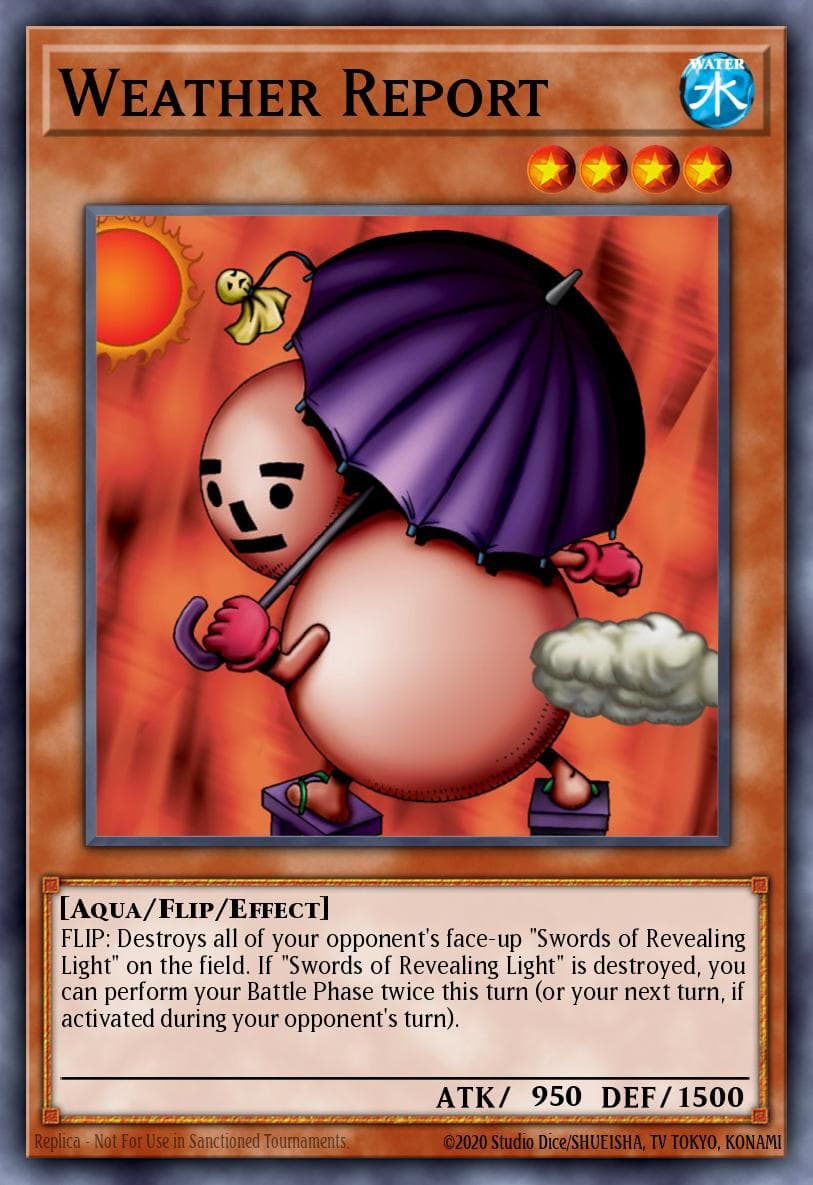 Weather Report Spell Ruler card