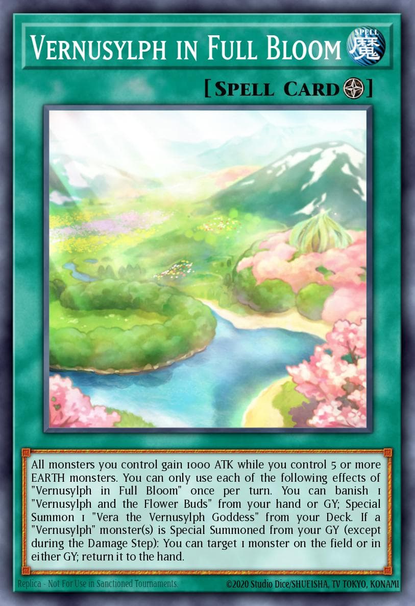 Vernusylph in Full Bloom Darkwing Blast card