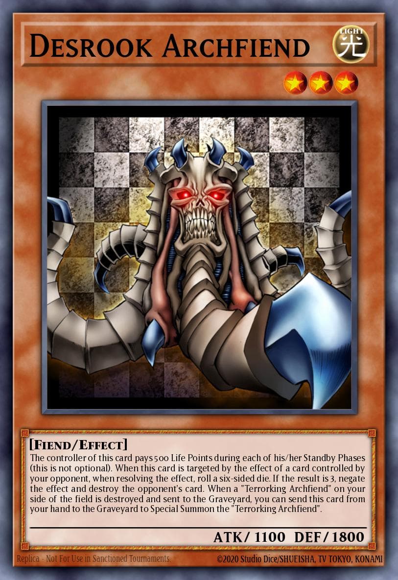Desrook Archfiend Dark Revelation Volume 1 card