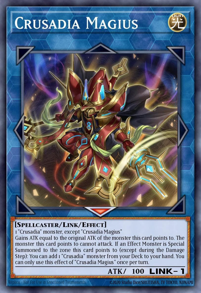 Crusadia Magius 2019 Gold Sarcophagus Tin Mega Pack card