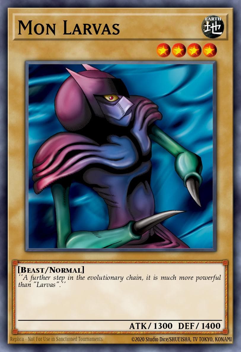 Mon Larvas 遊戲王 card