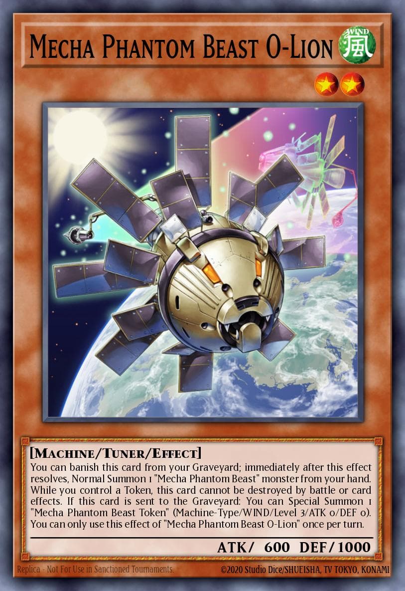 Mecha Phantom Beast O-Lion Primal Origin: Deluxe Edition card