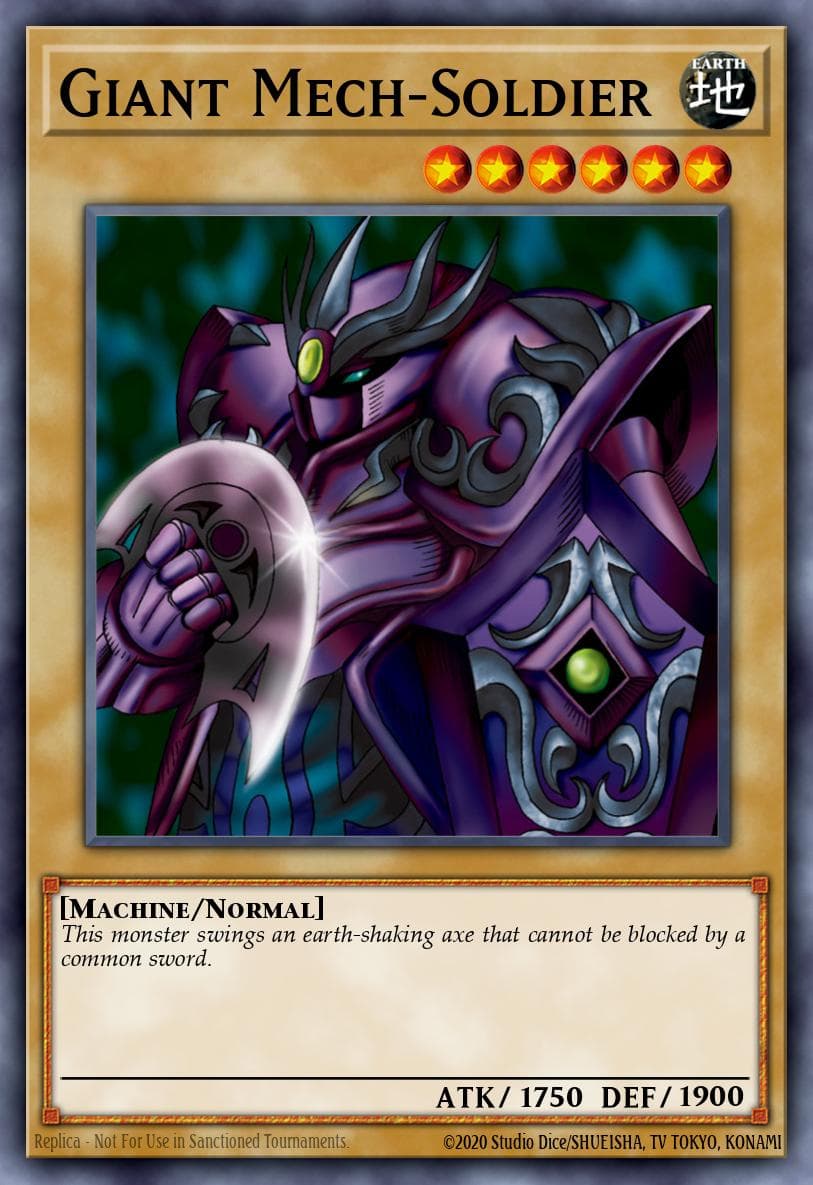 Giant Mech-Soldier Speed Duel: Trials of the Kingdom Sneak Peek participation cards card