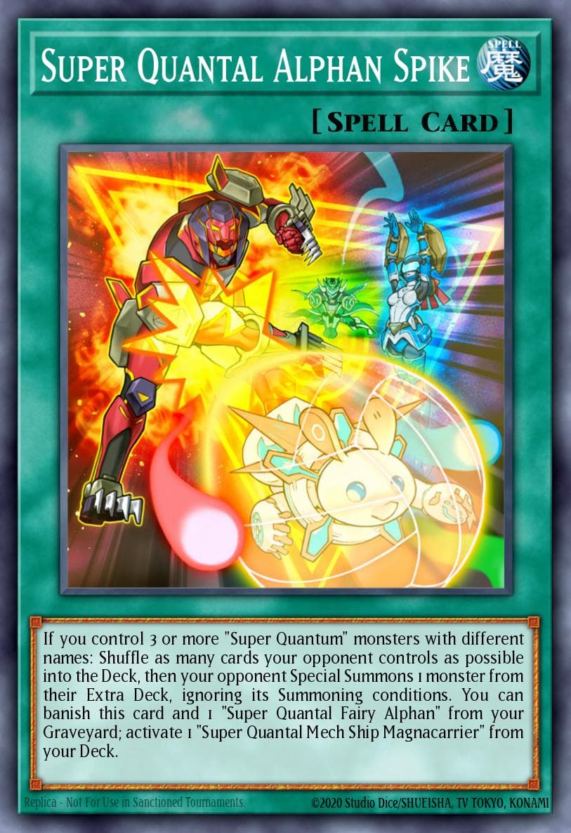 Super Quantal Alphan Spike 2017 Mega-Tin Mega Pack card