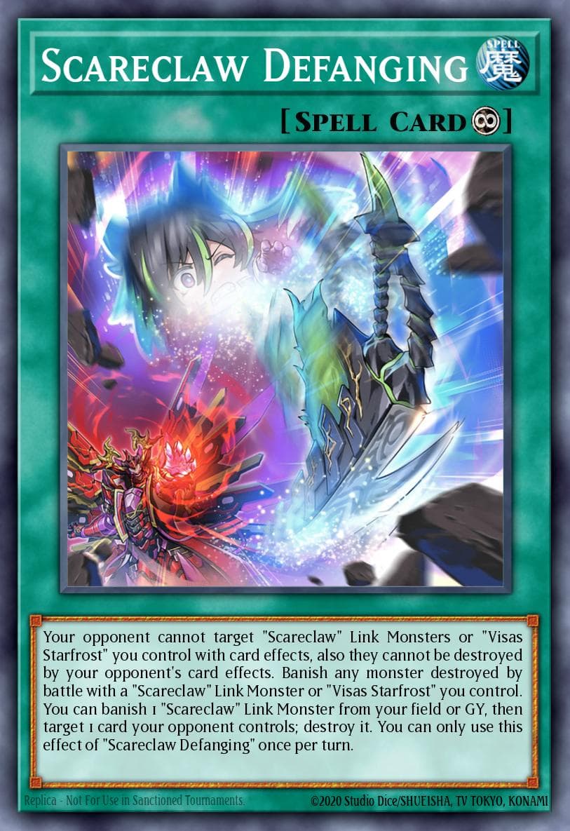 Scareclaw Defanging 25th Anniversary Tin: Dueling Mirrors card