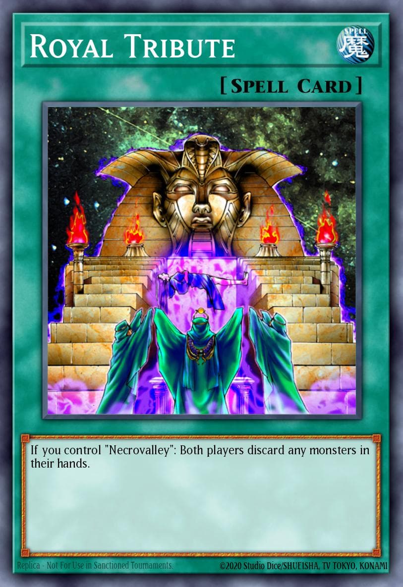 Royal Tribute Pharaonic Guardian card