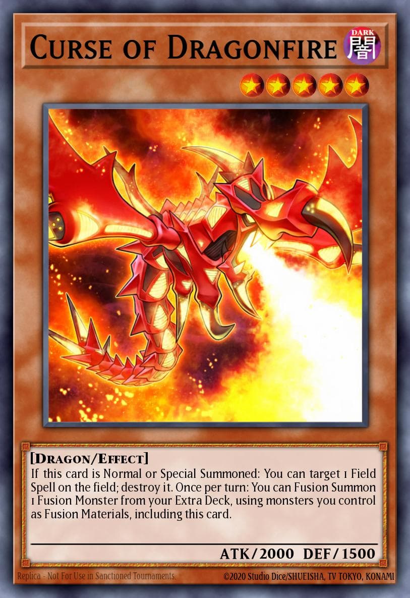 Curse of Dragonfire Millennium Pack card
