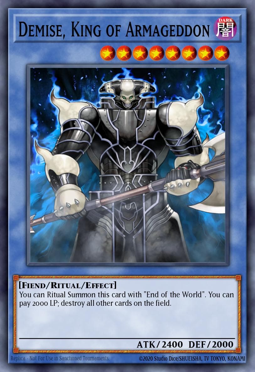 Demise, King of Armageddon 2018 Mega-Tin Mega Pack card