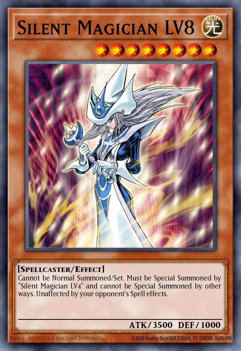 Silent Magician LV8 Legendary Decks II card