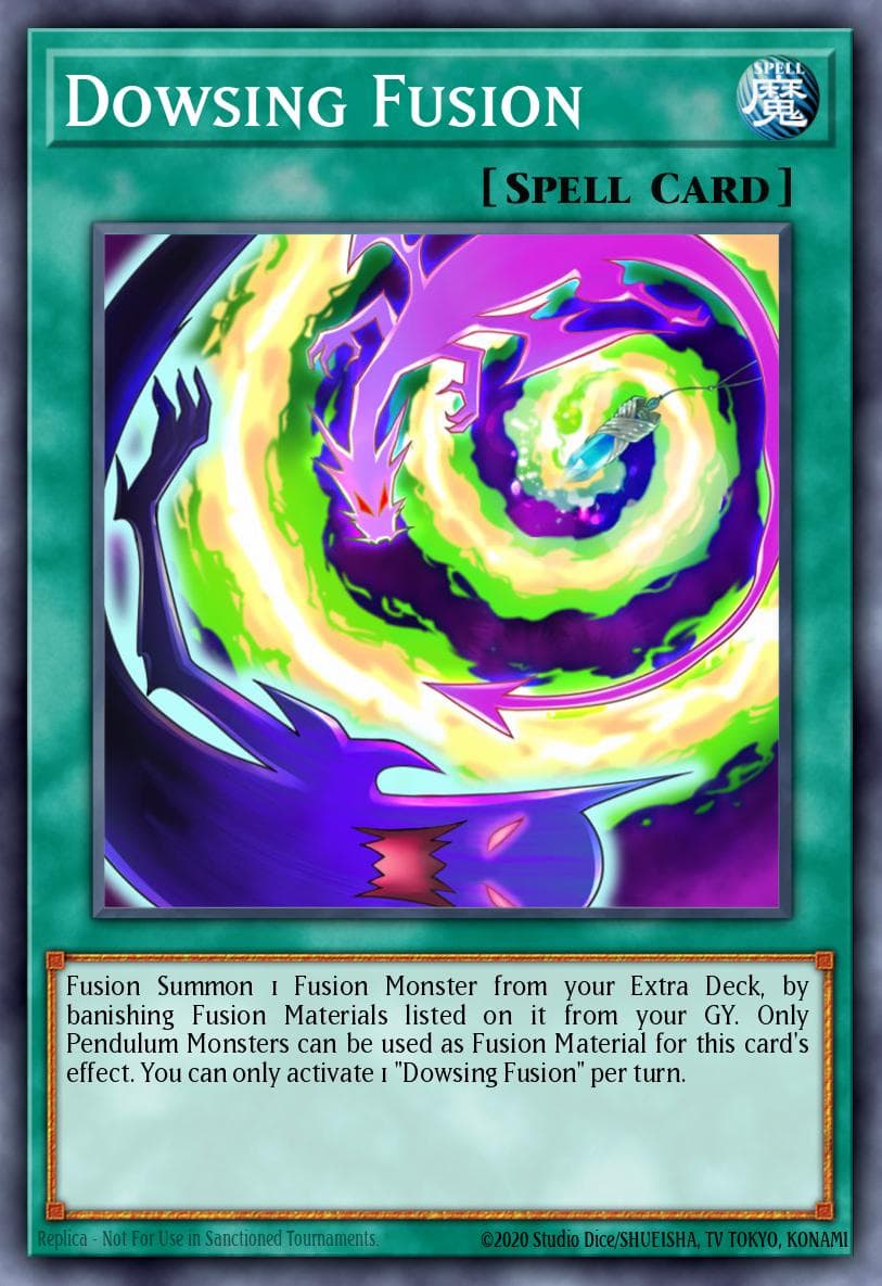 Dowsing Fusion King's Court card