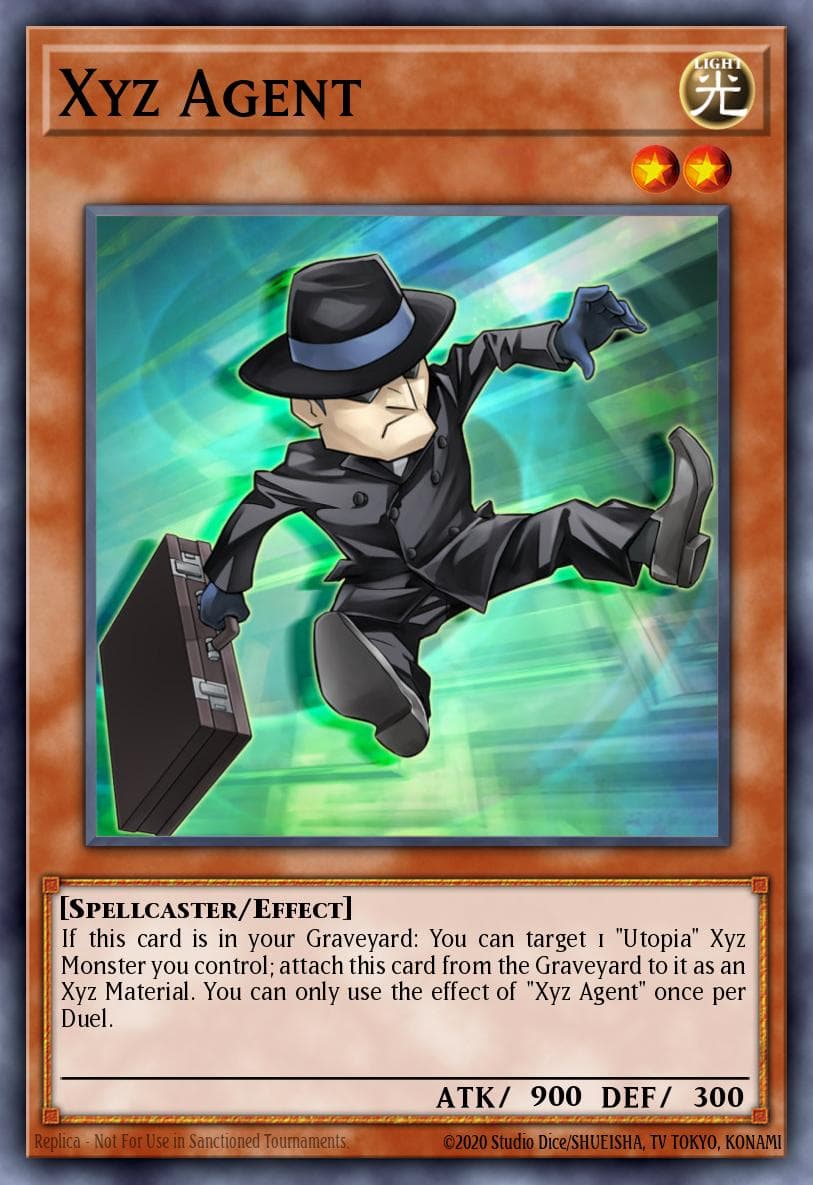 Xyz Agent 遊戲王 card