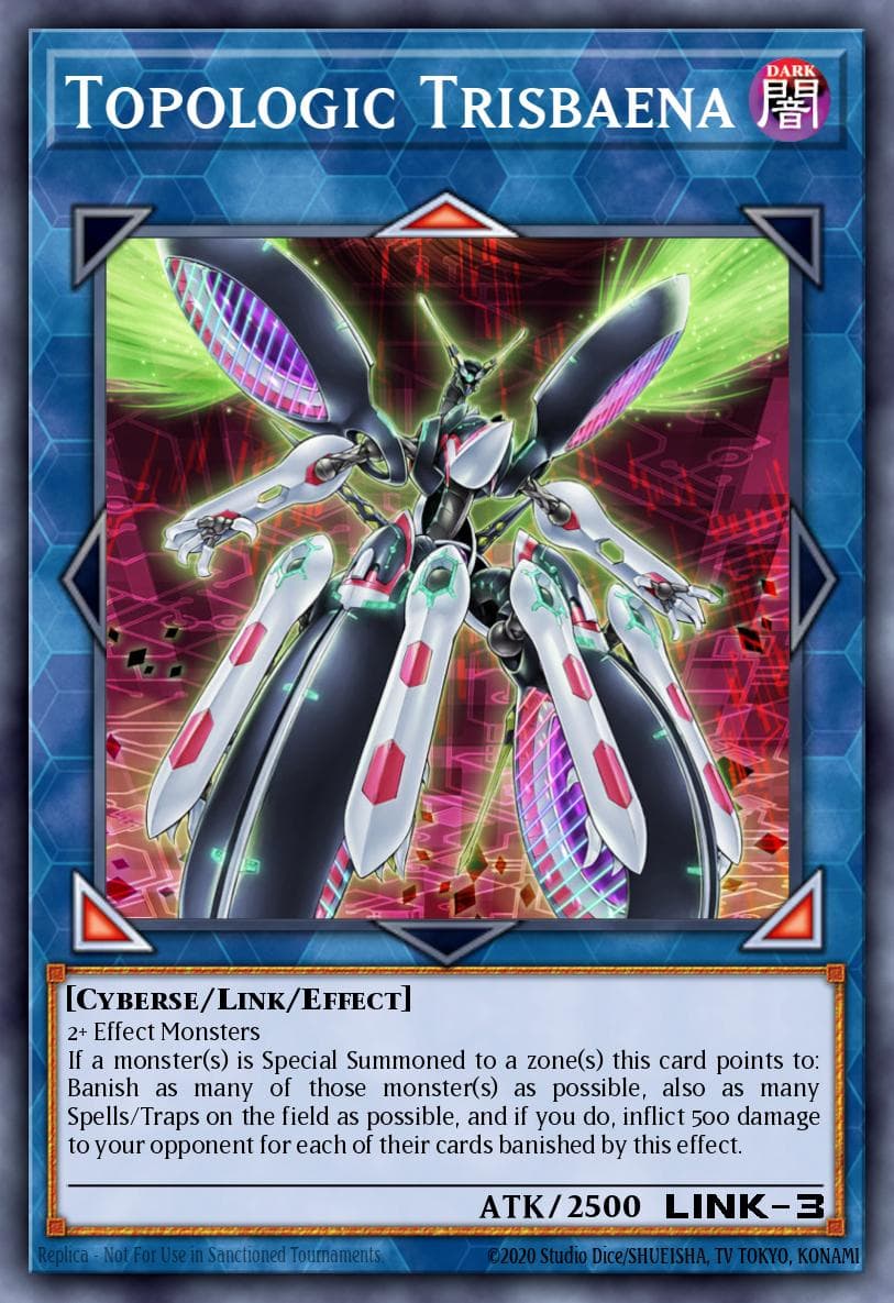 Topologic Trisbaena Flames of Destruction Special Edition card