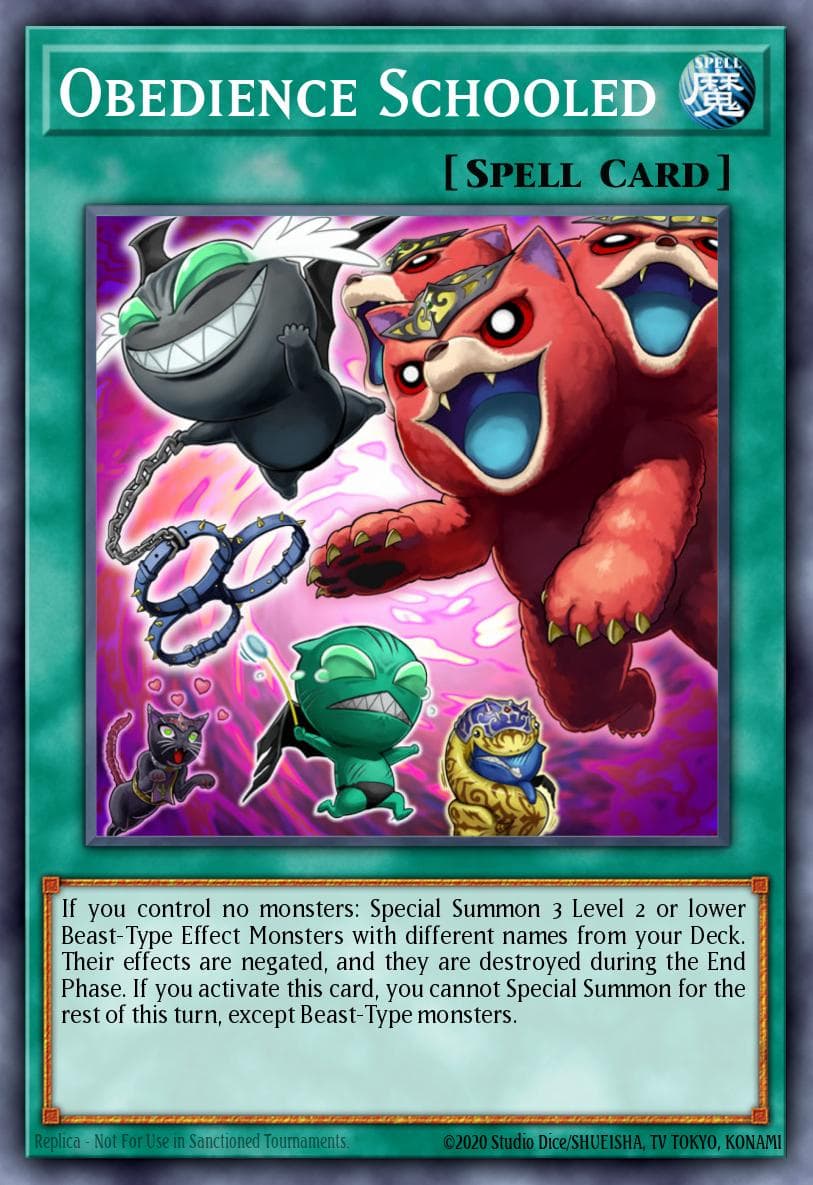 Obedience Schooled 2014 Mega-Tin Mega Pack card