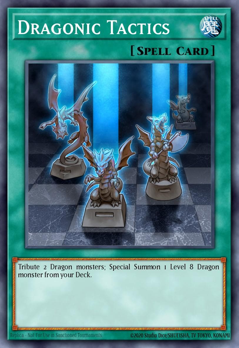 Dragonic Tactics Saga of Blue-Eyes White Dragon Structure Deck card