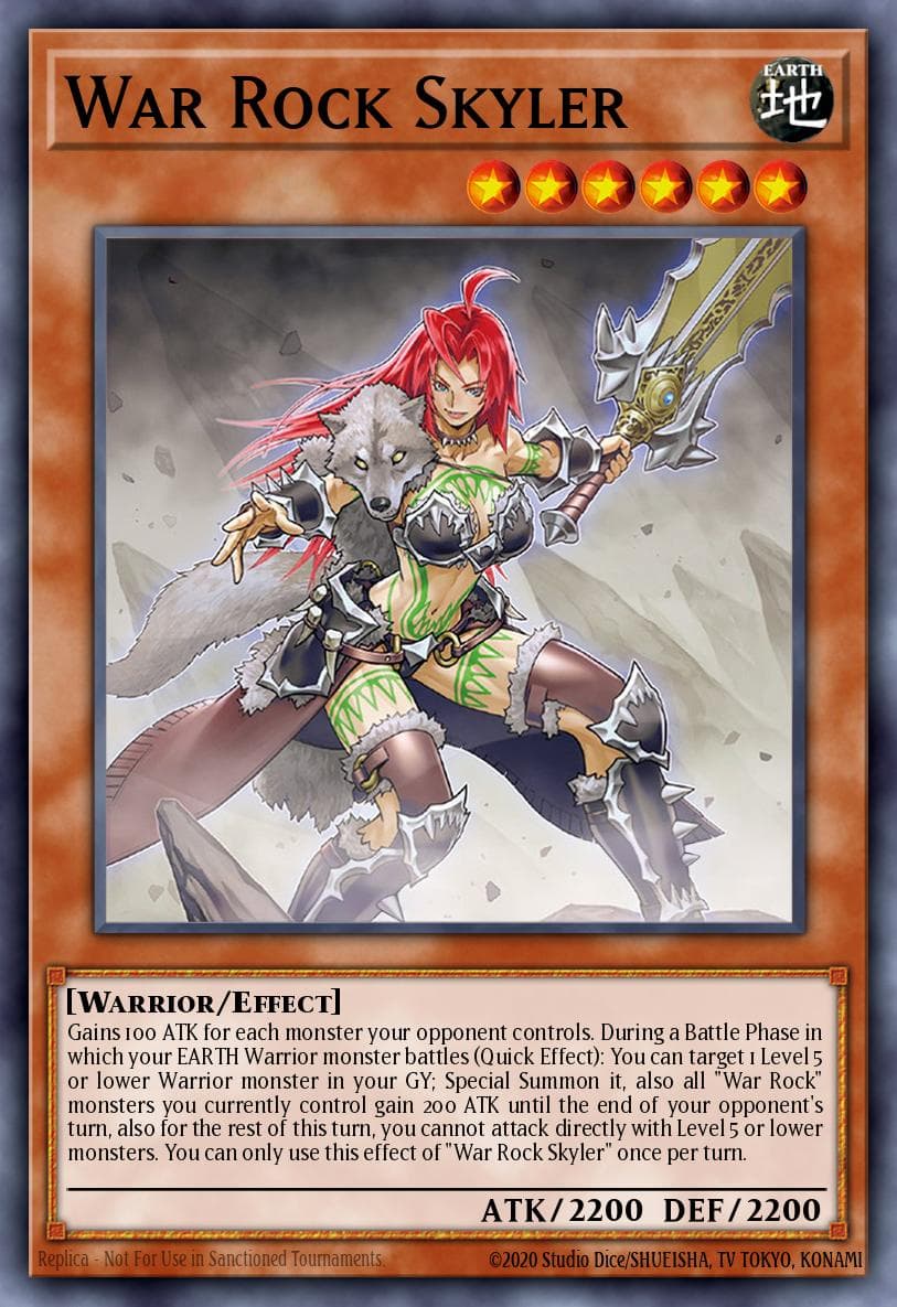 War Rock Skyler 2022 Tin of the Pharaoh's Gods card