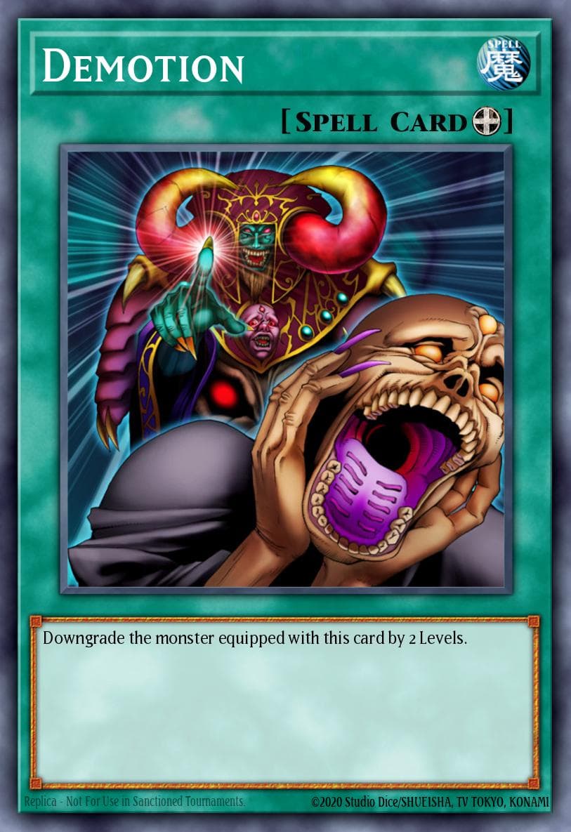 Demotion Dark Revelation Volume 1 card