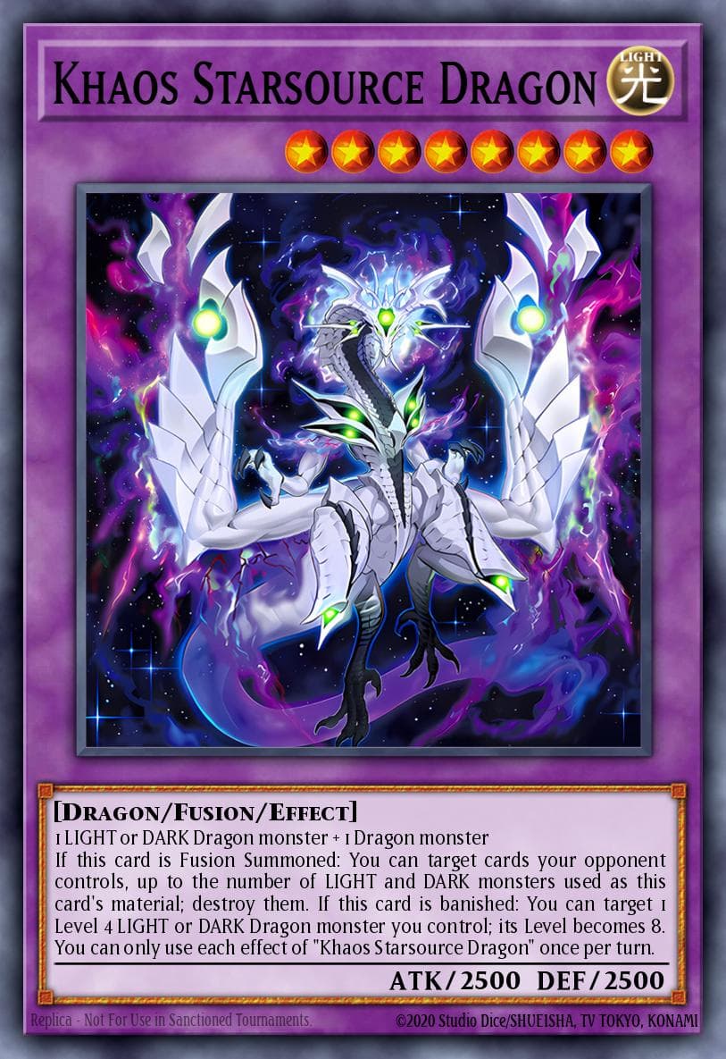 Khaos Starsource Dragon Rage of the Abyss card