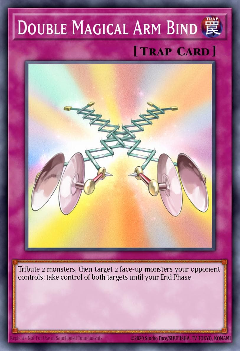 Double Magical Arm Bind Dragons of Legend: The Complete Series card