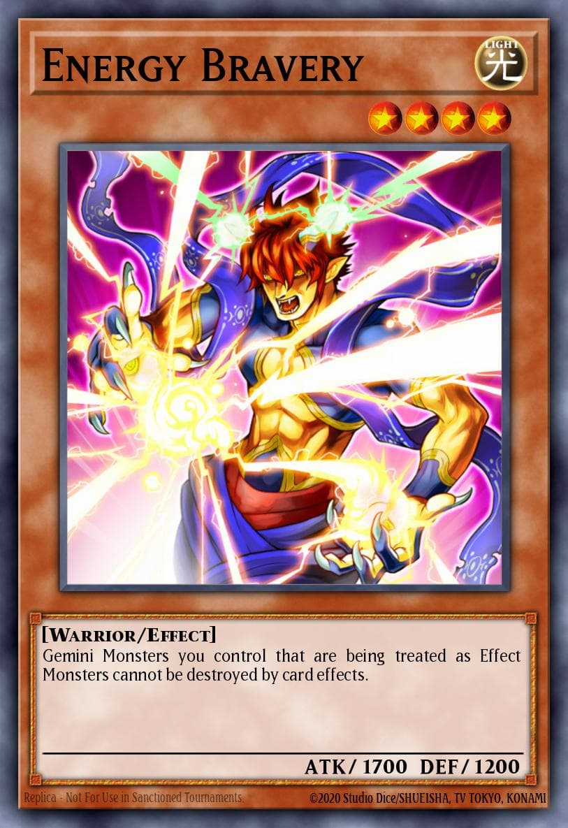 Energy Bravery Stardust Overdrive: Special Edition card